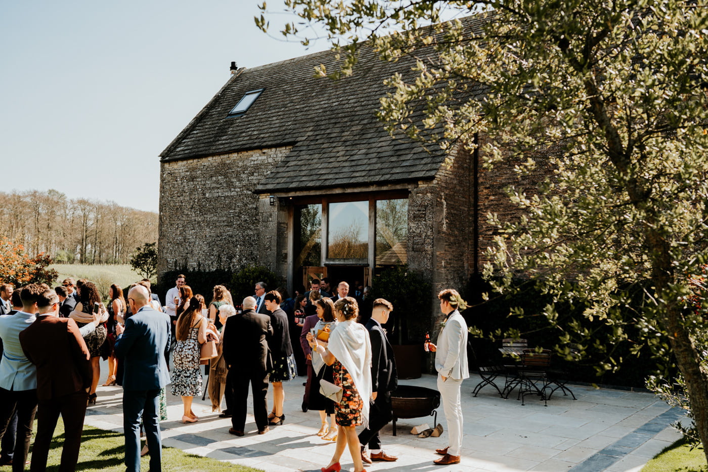 stone barn wedding