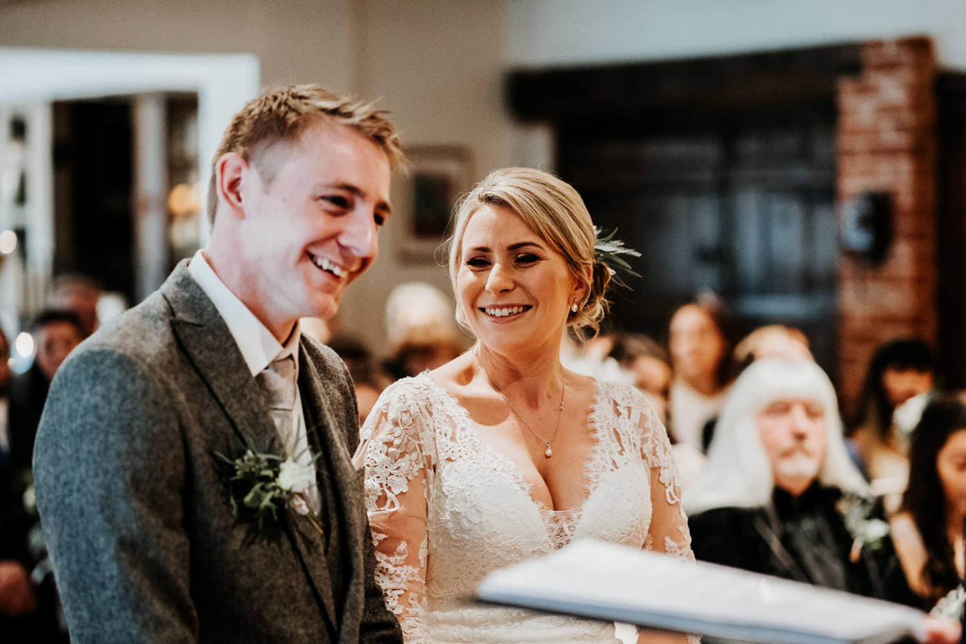 Emily and Rich, Moonraker Hotel, Wiltshire 13